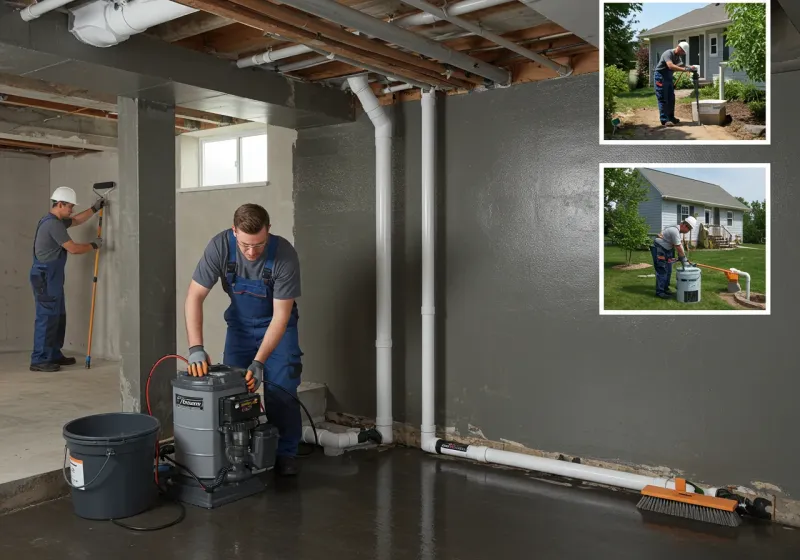 Basement Waterproofing and Flood Prevention process in Semmes, AL